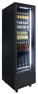 Airex AXR.MEUR.1D  Upright 1 Door Merchandiser Fridge