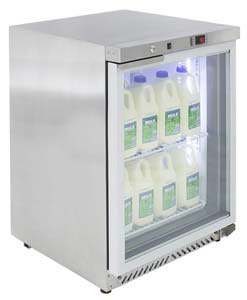 Airex AXR.UC.1G Under Counter 1 Door Glass Fridge