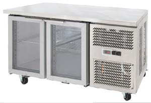 Airex AXR.UCGN.2G Under Counter 2 Glass Door Fridge