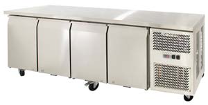 Airex AXR.UCGN.4 Under Counter 4 Solid Door Fridge