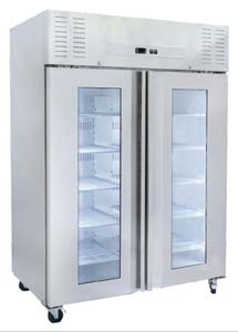 Airex AXR.URGN.2G Upright 2 Glass Door Fridge