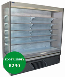 Bonnet Neve Offlip 3 Green 125 Slimline Multi Deck Chiller