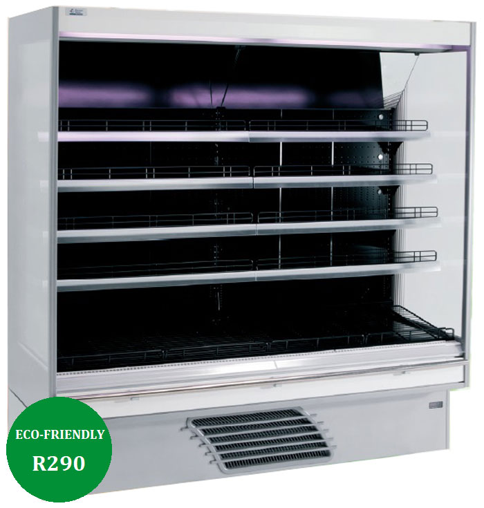 Bonnet Neve Onwave 3 Green 4E/Mir/B 125 Meats Multi Deck Chiller