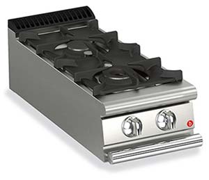 Baron Queen7 Q70PC/G4005 2 Burner Gas Cook Top