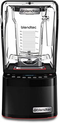 Blendtec Stealth 885 On Counter FourSide Jar Blender Package