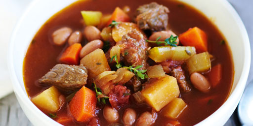 Soup is a nutritious winter meal option