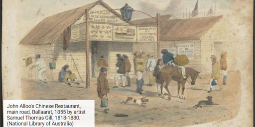 Australia's First Chinese restaurant