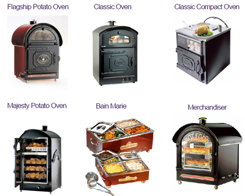 King Edward potato ovens