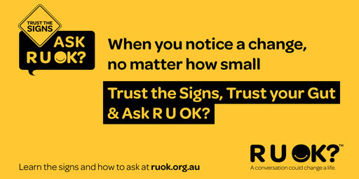 A conversation could change a life