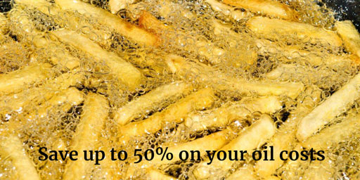 Deep frying? Reduce your oil cost by up to 50%