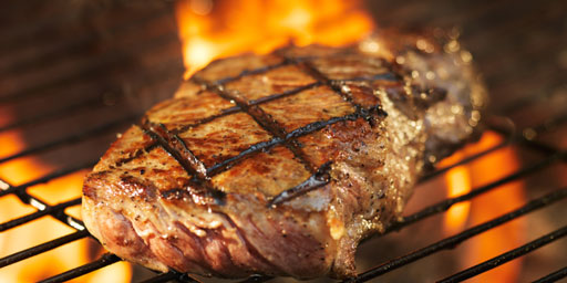 Steaks don't travel well