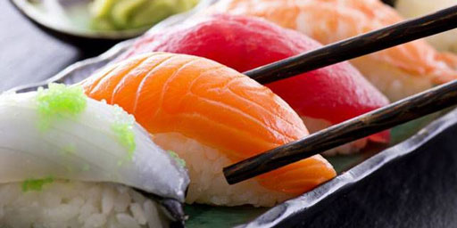Making sushi is an art