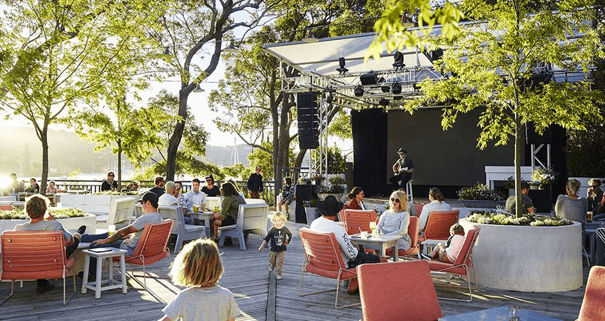 What a way to spend a relaxing afternoon at The Newport