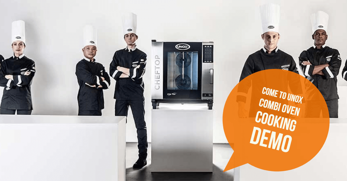 Restaurant Owners on the Northern Beaches - Check out UNOX Combi Oven Cooking Demonstration