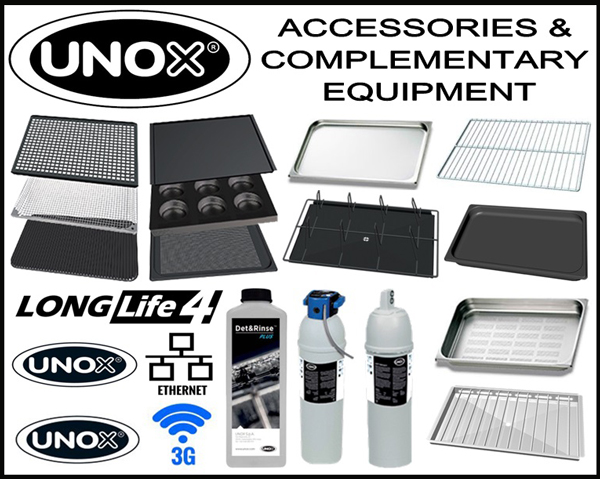 Without these accessories your Unox Combi Oven is under performing