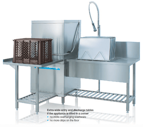 Meiko Dishwasher The spacious, super-sized machine. Even higher and wider
