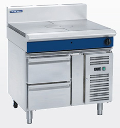 Blue Seal G57-RB Gas Target Top Refrigerated Base