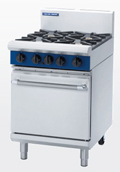 Blue Seal G504D Gas Static Oven 4 Burner Range