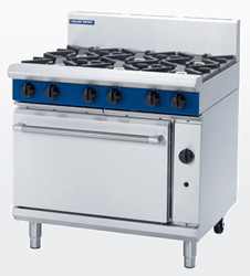 Blue Seal G506D Gas Static Oven 6 Burner Range