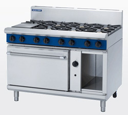 Blue Seal G508D Gas Static Oven 8 Burner Range