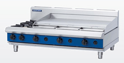 Blue Seal G518A-B Gas Cooktop 2 Burner 900 Griddle Bench Model