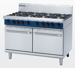 Blue Seal G528D Gas Double Static Oven 8 Burner Range