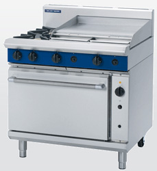 Blue Seal G56B Gas Convection Oven 2 Burner 600 Griddle Range