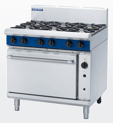 Blue Seal G56D Gas Convection Oven 6 Burner Range