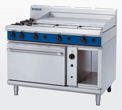 Blue Seal G58A Gas Convection Oven 2 Burner 900 Griddle Range