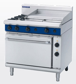 Blue Seal GE506B Electric Static Oven Gas 2 Burner 600 Griddle Range