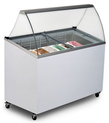 Bromic GD0007S 7 Tub Gelato Display Freezer