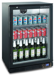 Bromic BB0120GD-NR 118L 1 Door Back Bar Display Fridge