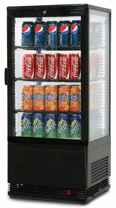 Bromic CT0080G4 78L Impulse Display Fridge