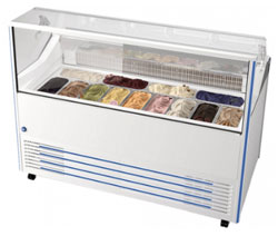 Bromic DELIGHT13 13 Tub Gelato Display Freezer