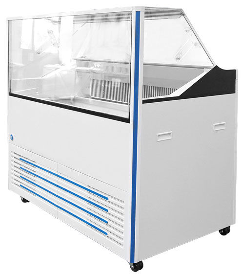 Bromic DELIGHT7 7 Tub Gelato Display Freezer