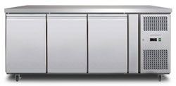 Bromic UBF1795SD 417L 3 Solid Door Underbench Storage Freezer