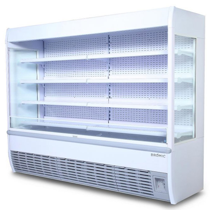 Bromic Vision2400 ECO 2555L Open Display Fridge