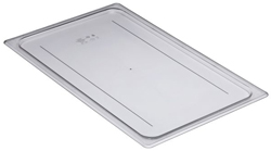 Cambro 10CWC Camwear Full Size GN Polycarbonate Food Storage Pan Flat Cover, Pack of 6