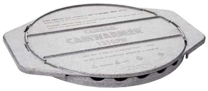 Cambro 1210PW Camwarmer Hot Food Transportation Plate