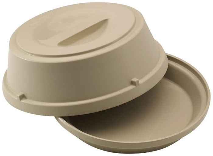 Cambro HK93CW Base & Cover for 22cm Plate Heat Keeper, Pack of 6