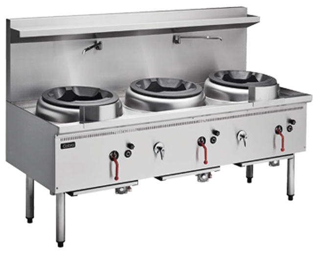 Cobra CW3H 3 Hole Gas Asian Wok