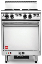 Cookon GR4C-3G 2 Burners 300 Plate Convection Oven