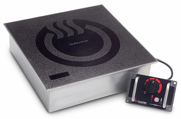 Cooktek Heritage MCD2500 10A Single Hob Drop-In Induction Unit