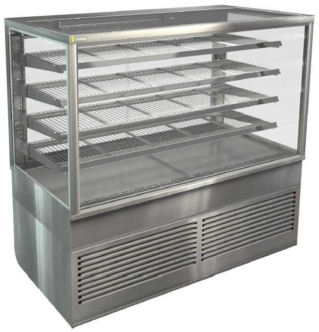 Cossiga BTGHT15 Tower Floor Standing Heated Food Display