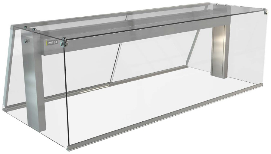 Cossiga GLFSG4 Linear Full Square Glass Canopy