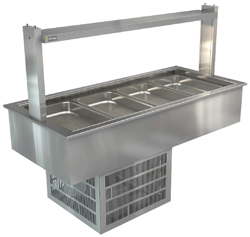 Cossiga LSRF4 Linear Series Refrigerated Buffet Display