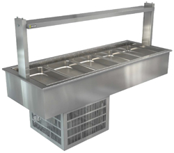 Cossiga LSRF5 Linear Series Refrigerated Buffet Display