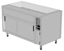 Culinaire CH.BMH.3 3 x 1/1GN Bain Marie Hot Cupboard