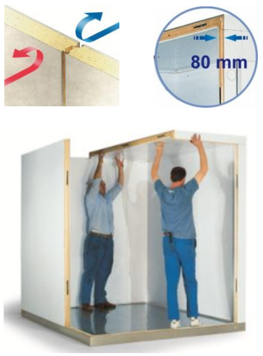 Desmon FRI-171723PF Modular Freezer Room