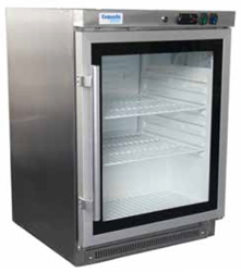 Exquisite MC200G One Glass Door Underbench Storage Refrigerator